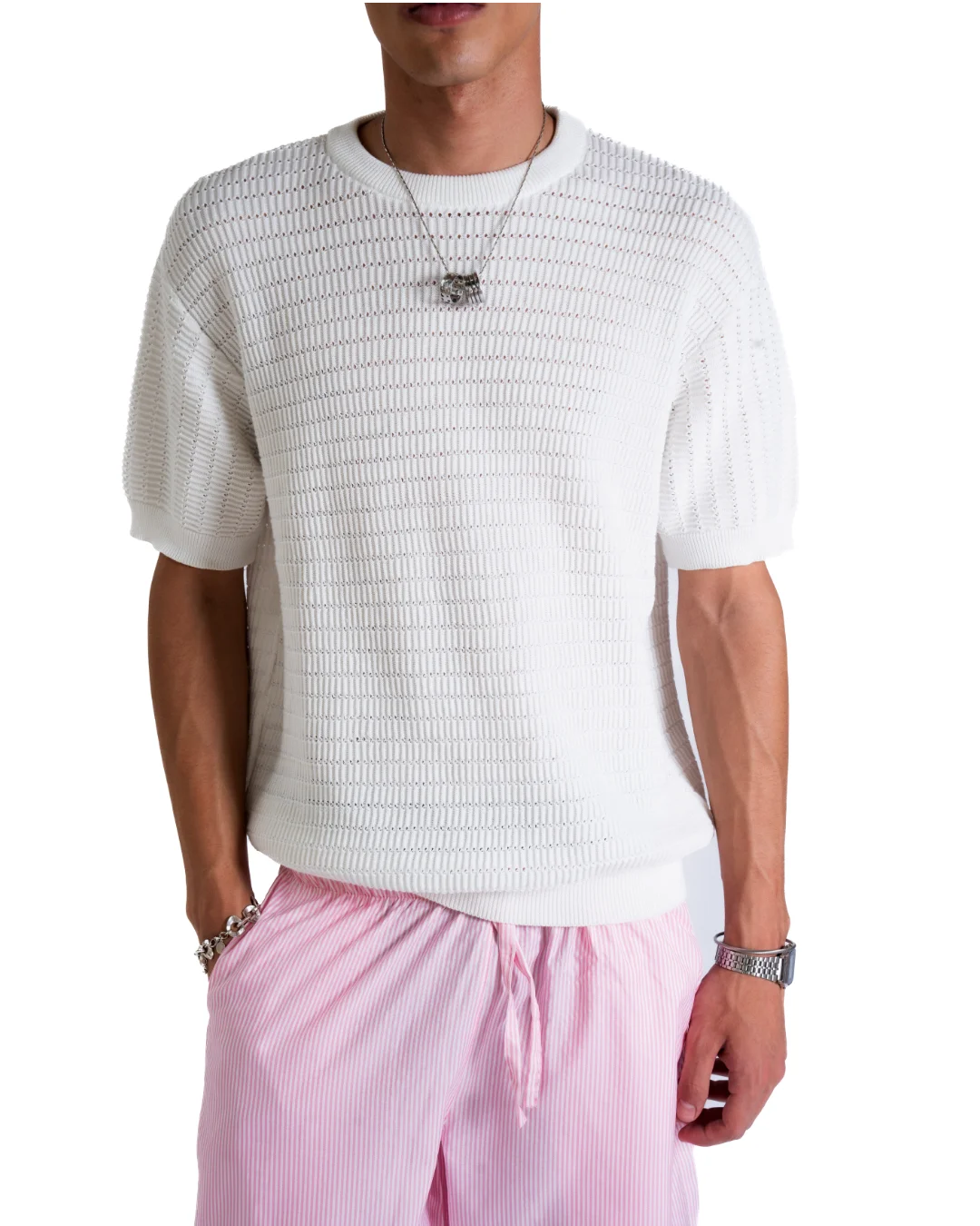 Waffle Knit tee