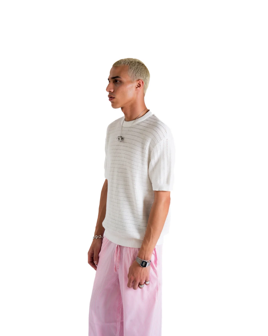 Waffle Knit tee