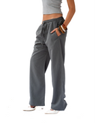 Grey Stripped Pants