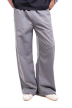 Grey Stripped Pants