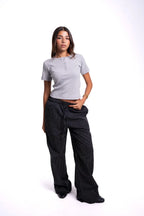 Essential cropped henley