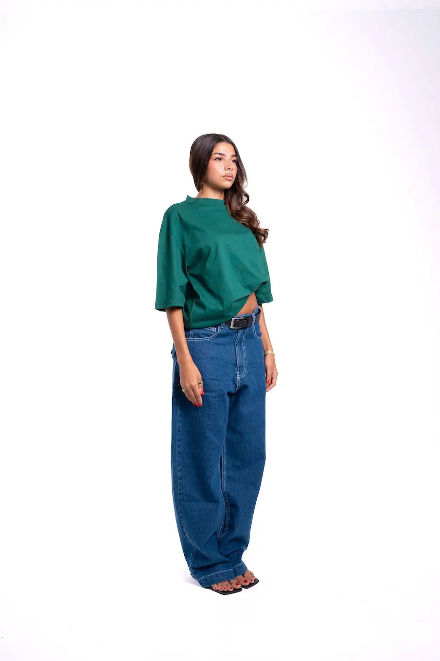 Olive Green Oversize tee