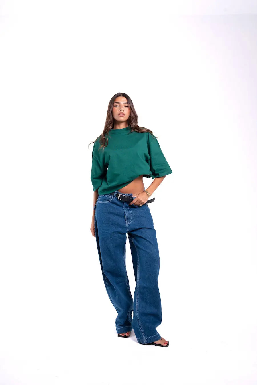Olive Green Oversize tee