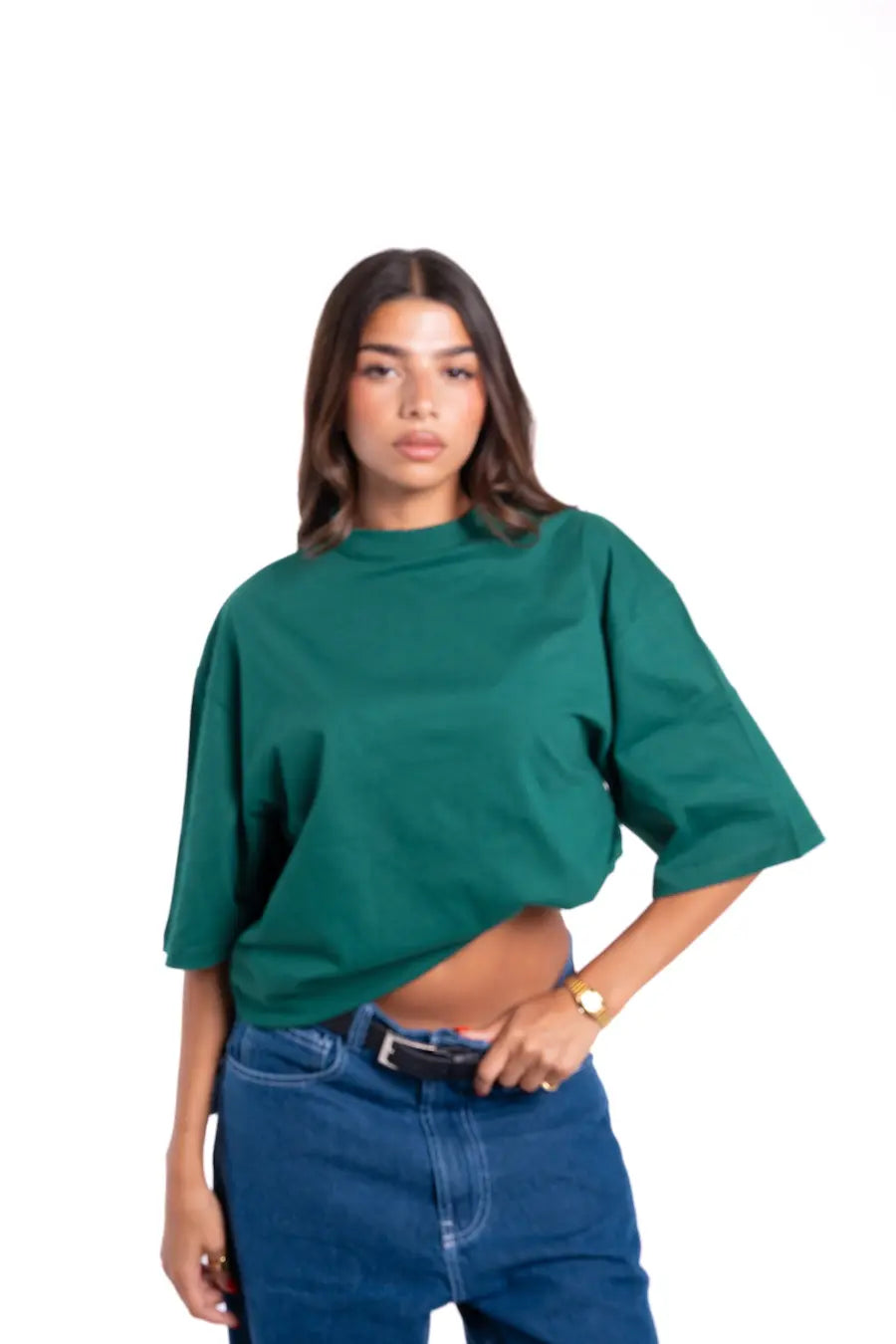 Olive Green Oversize tee