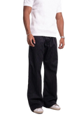 Black Stripped Pants