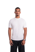 white Waffle Knit