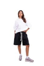 White Oversize tee