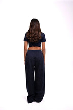 Essential cropped henley