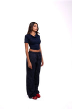 Essential cropped henley