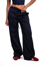 Navy Stripped Pants