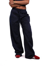 Navy Stripped Pants