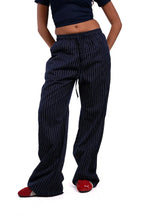 Navy Stripped Pants