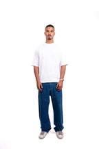 White Oversize tee