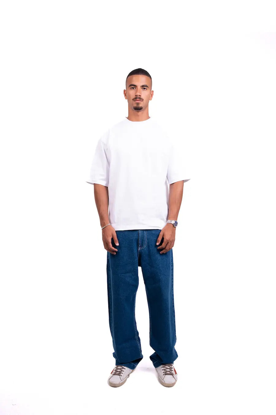 White Oversize tee