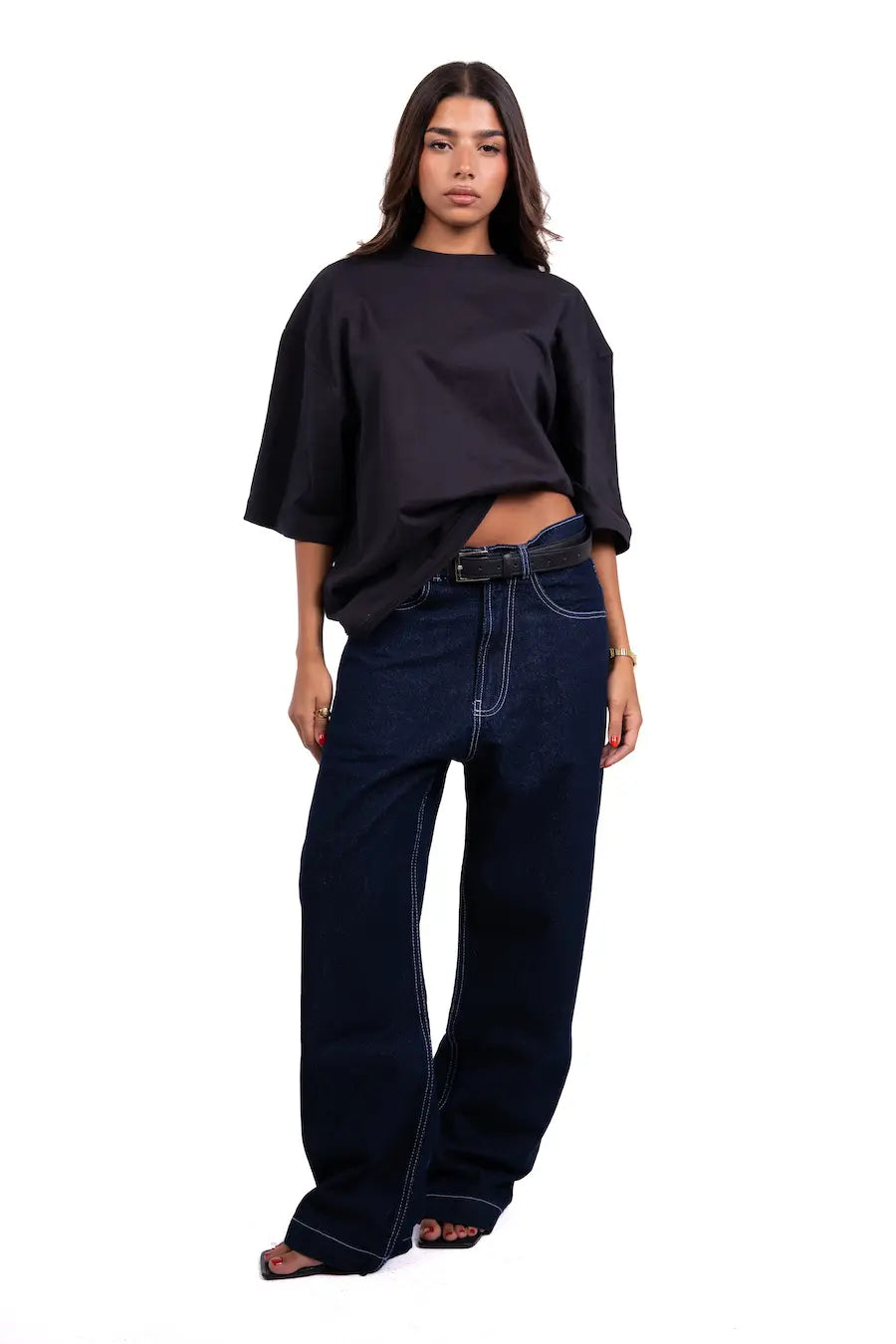Black Oversize tee