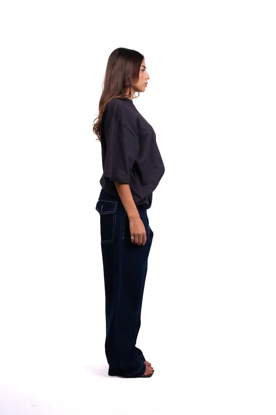 Black Oversize tee