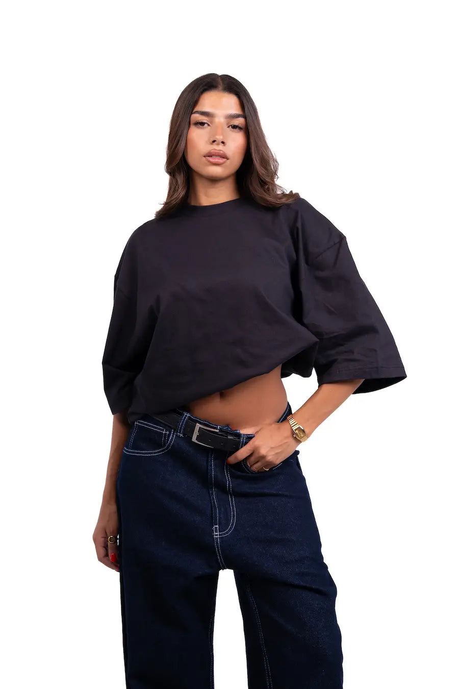 Black Oversize tee