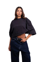 Black Oversize tee