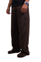 Brown Stripped Pants