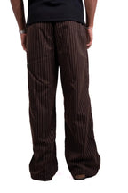 Brown Stripped Pants