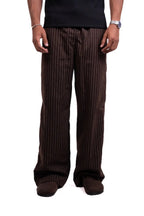 Brown Stripped Pants