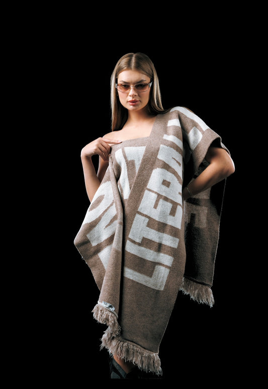 Brown scarf