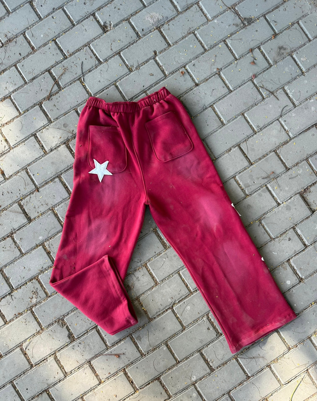 BURGUNDY PANTS
