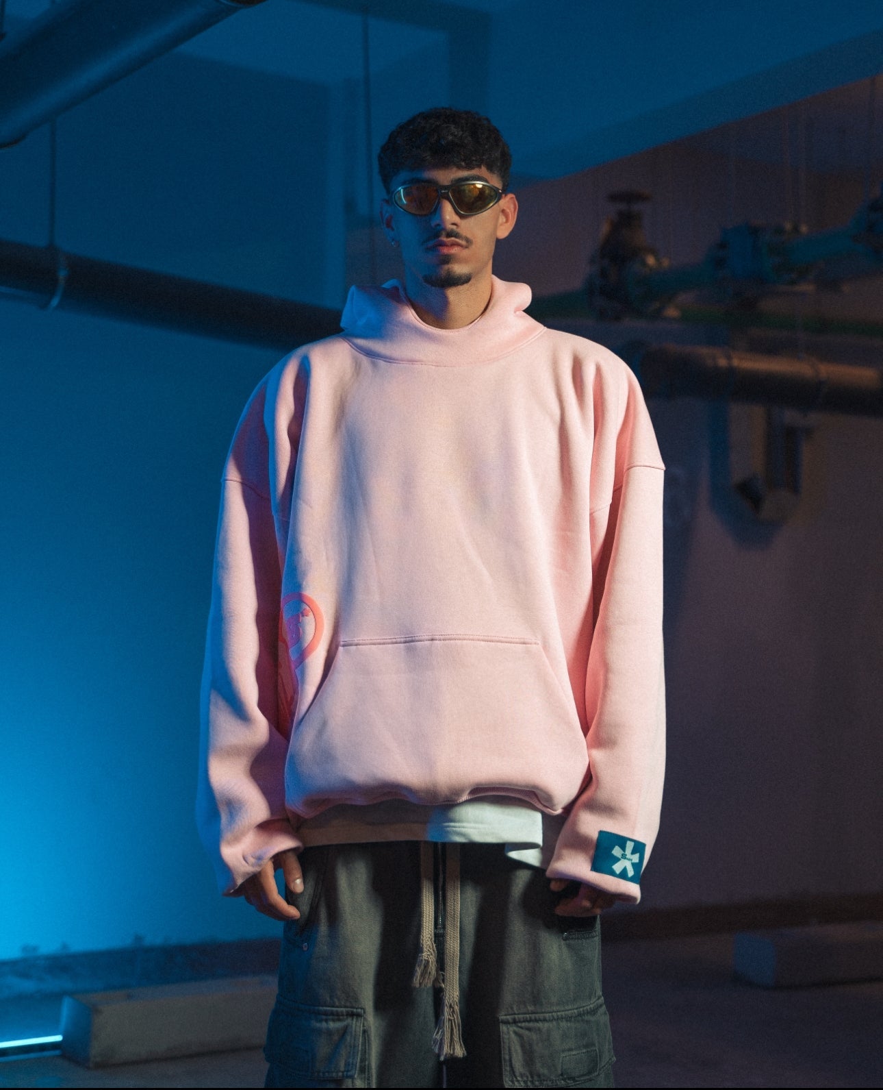 SOCIETE V1 PINK HOODIE