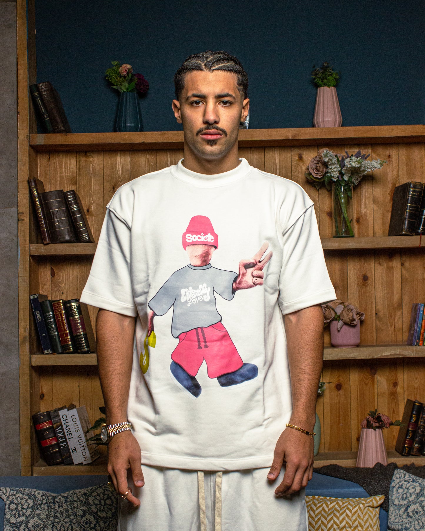 Lazy Boy T-shirt (white)
