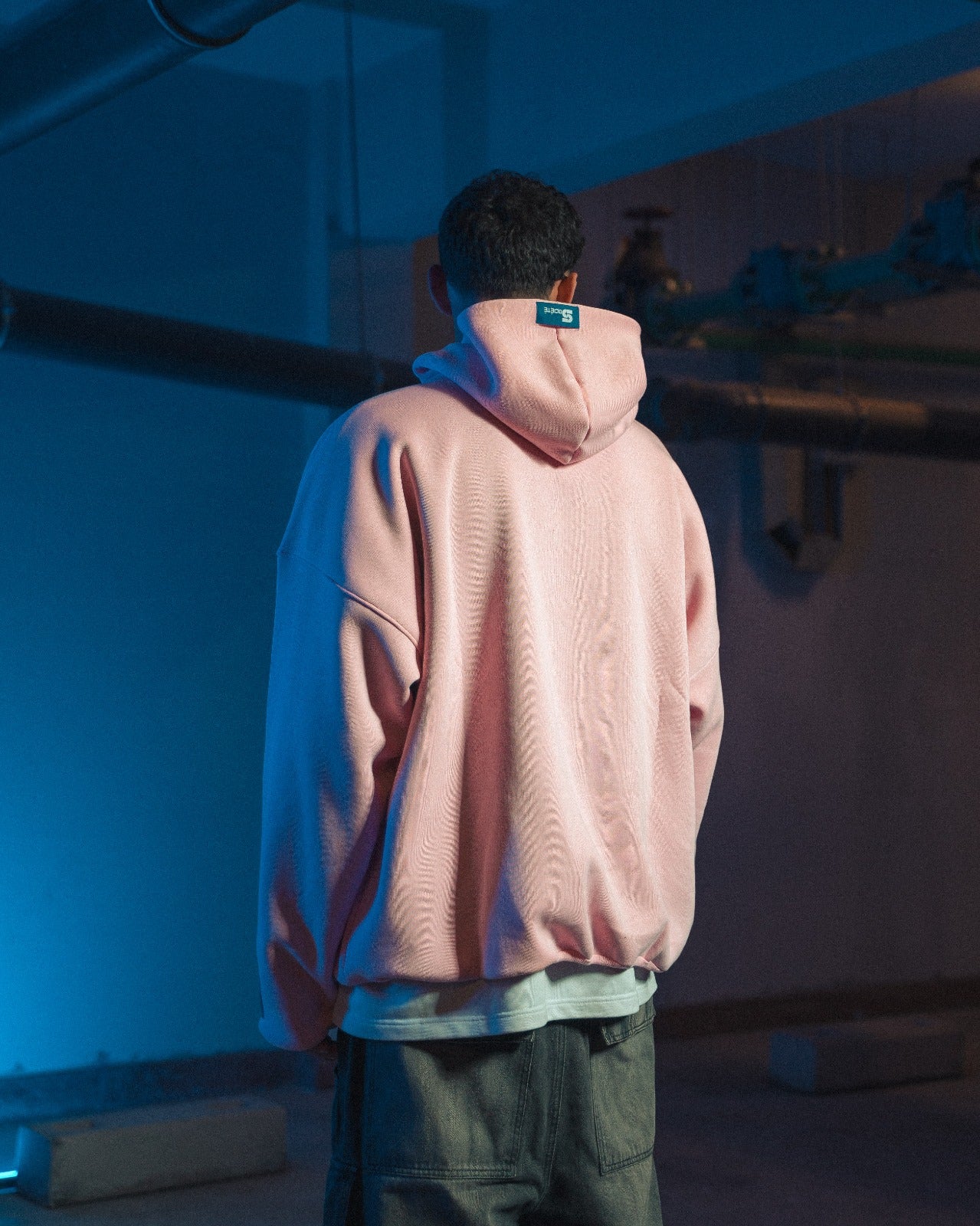 SOCIETE V1 PINK HOODIE