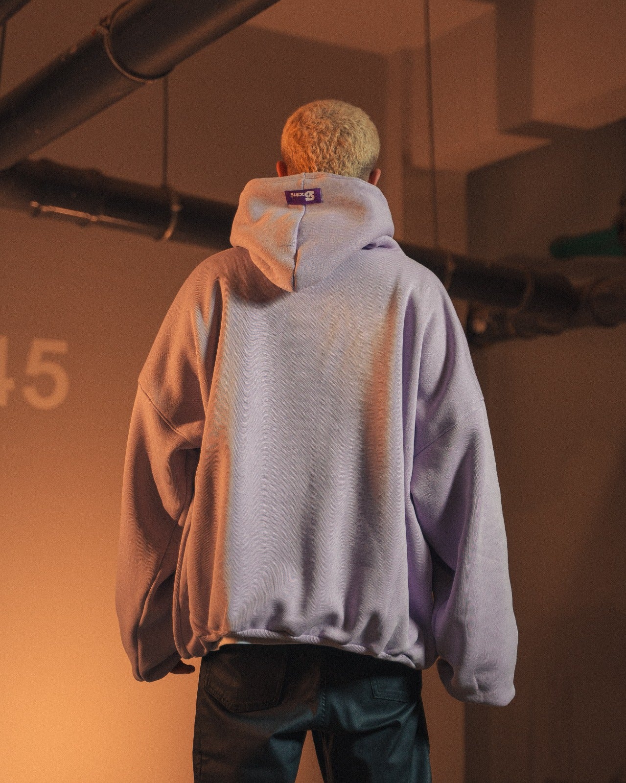 SOCIETE V1 LAVENDER HOODIE