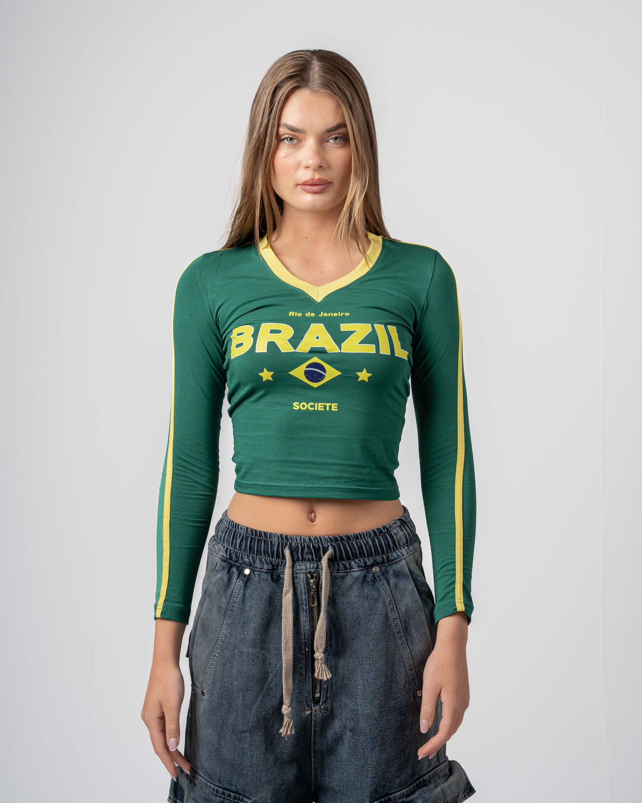 Brazil long sleeve top