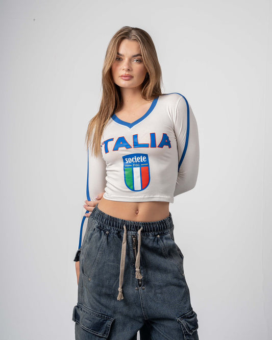 Italy long sleeve top