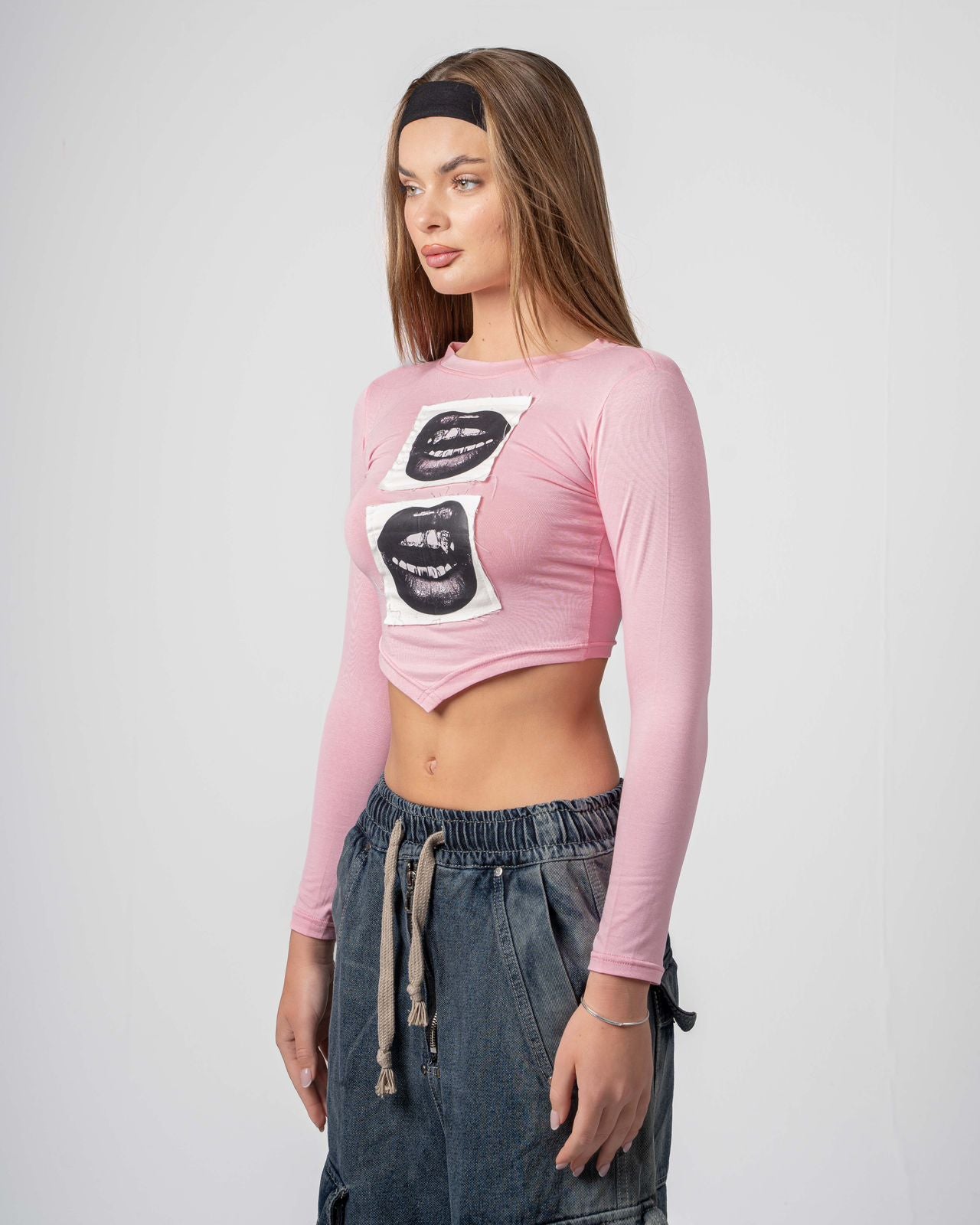 DOUBLE LOVE PINK TOP