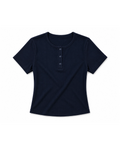 Essential cropped henley