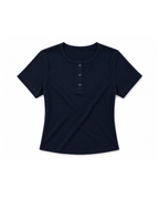 Essential cropped henley